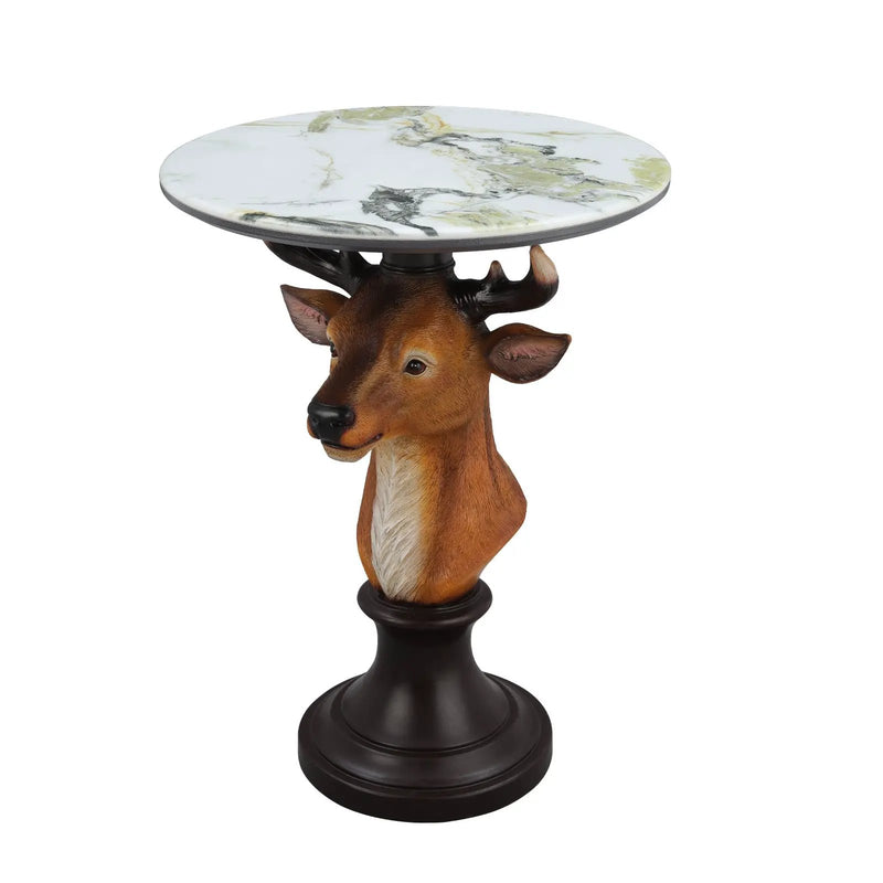 Deer Head Accent Table by HouseOfZazla