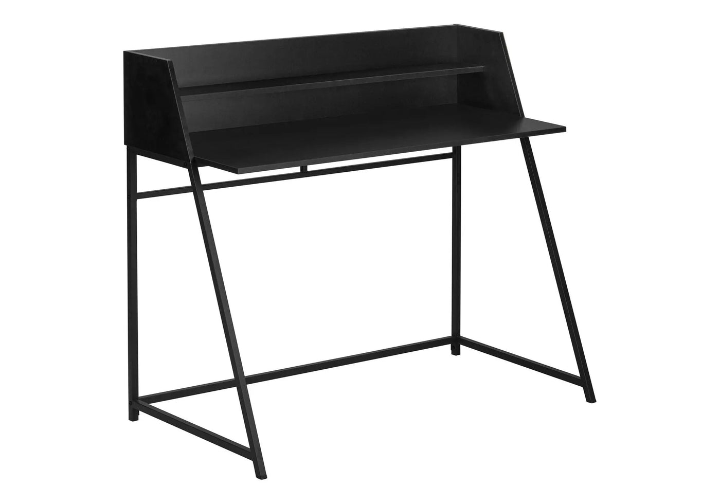 Computer Desk For Home Office Laptop, Storage Shelves, Contemporary & Modern by Unique Piece Furniture