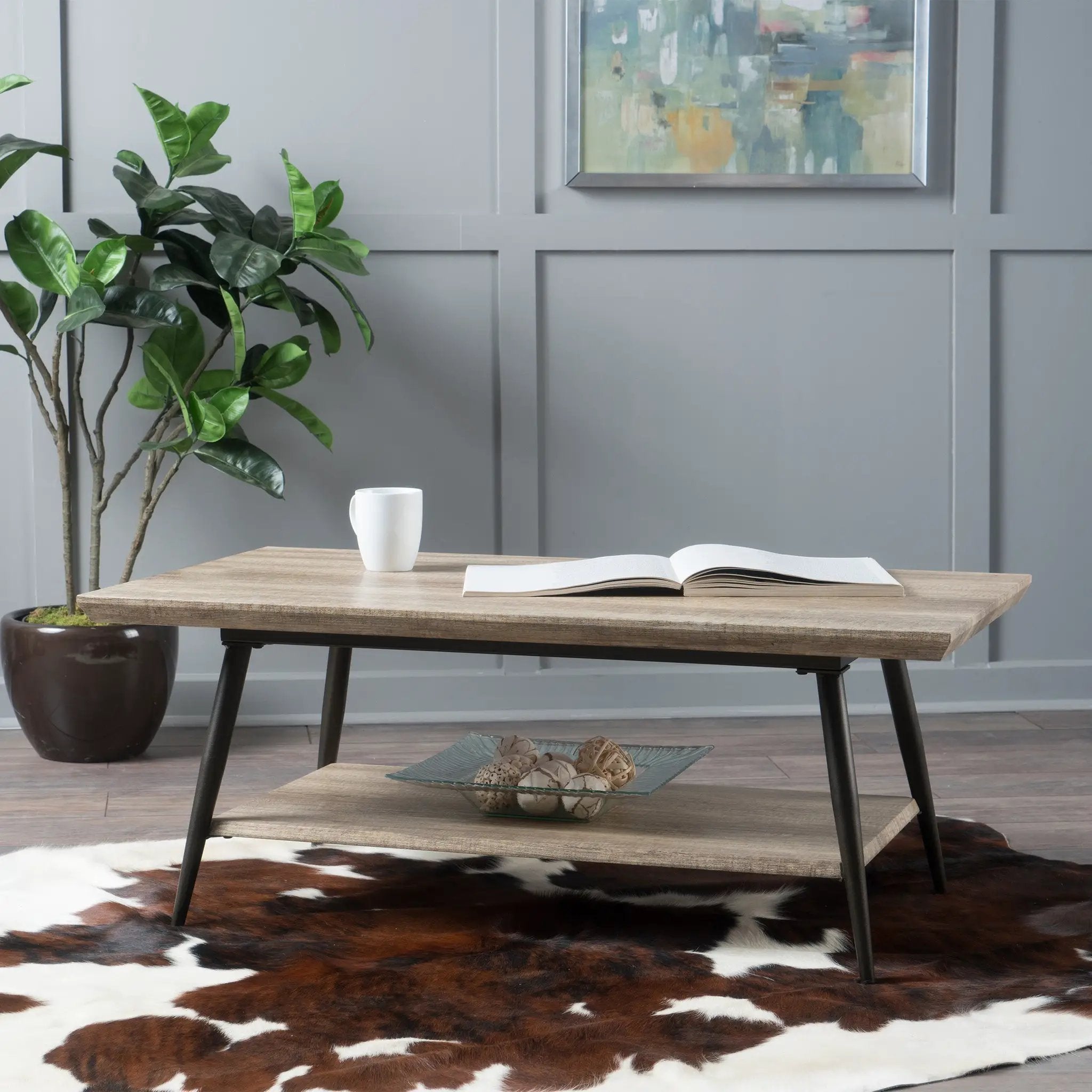 Canyon Gray Coffee Table by HouseOfZazla