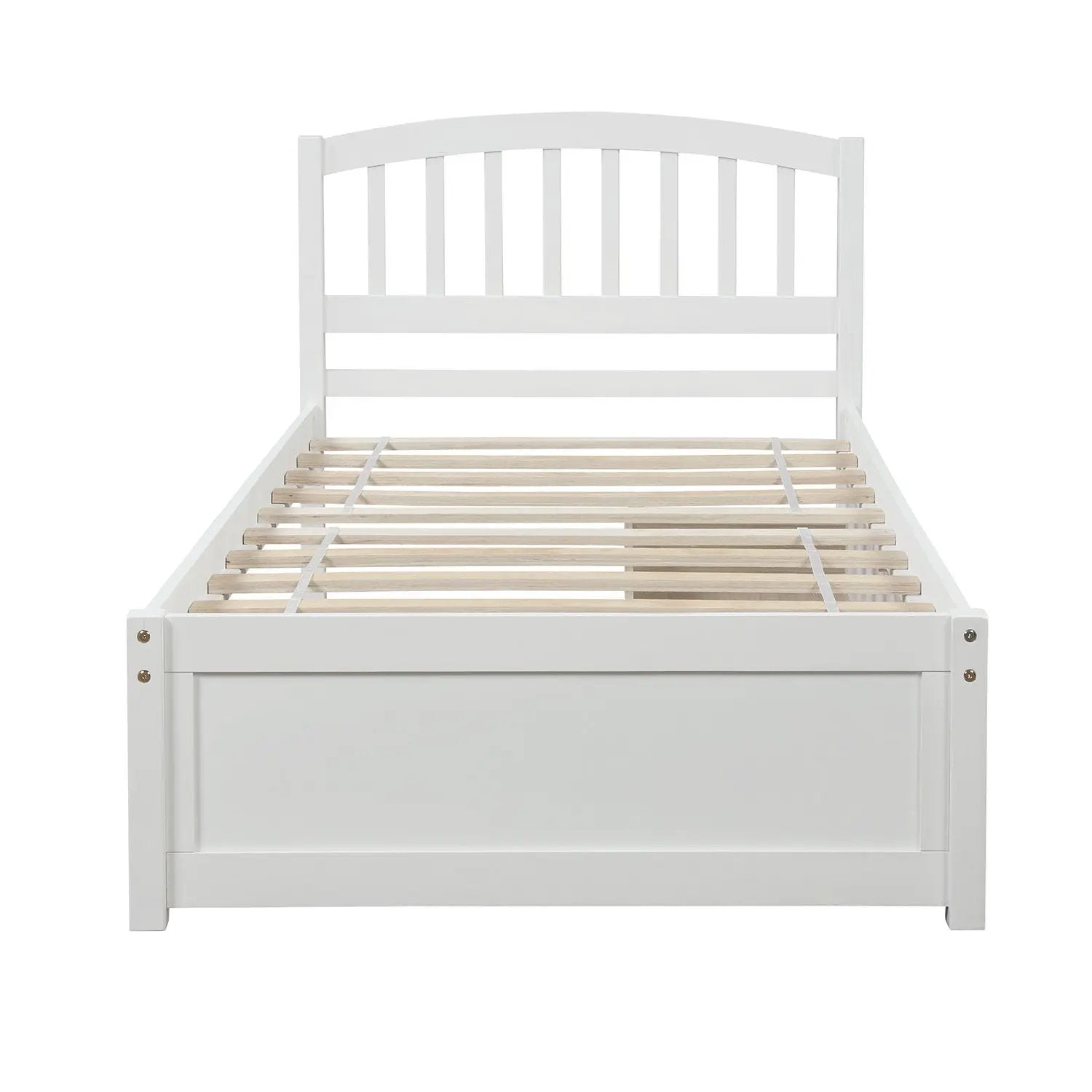 Platform Storage Bed Wood Bed Frame With Two Drawers And Headboard by Unique Piece Furniture