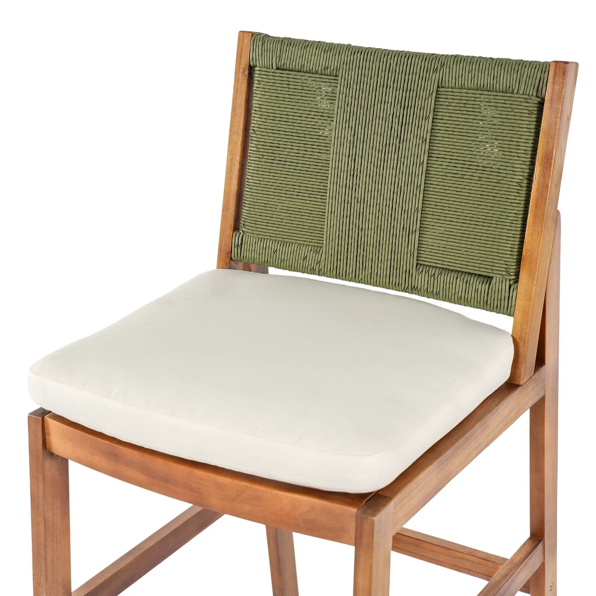 Outdoor Acacia Wood Bar Stools (Set of 2) by HouseOfZazla