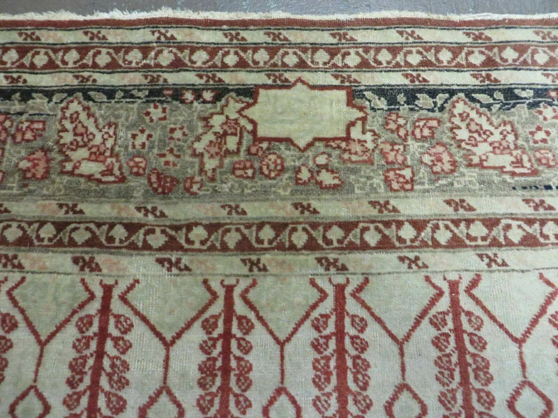 4' X 6' Antique Handmade Turkish Tree Of Life Oriental Wool Rug Birds Red by Jewel Rugs