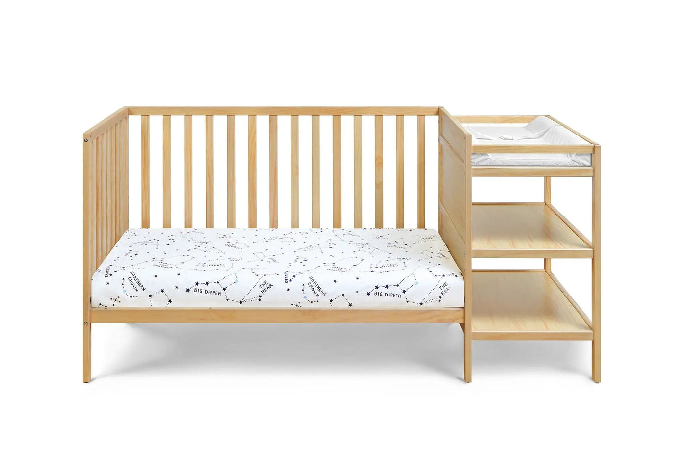 Palmer - 3-in-1 Convertible Crib / Changer Combo by Unique Piece Furniture