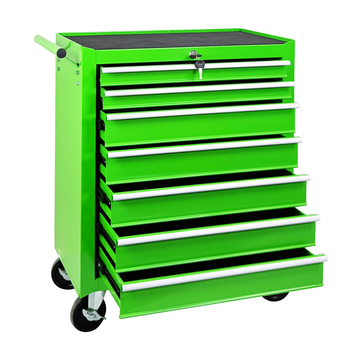 Rolling Tool Chest with 7-Drawer Tool Box - Green by HouseOfZazla