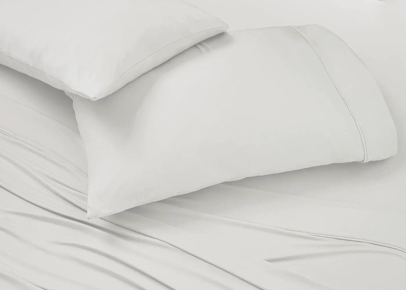 BedGear Ver-Tex Pillowcase 2pc Set, Bright White, King by HouseOfZazla