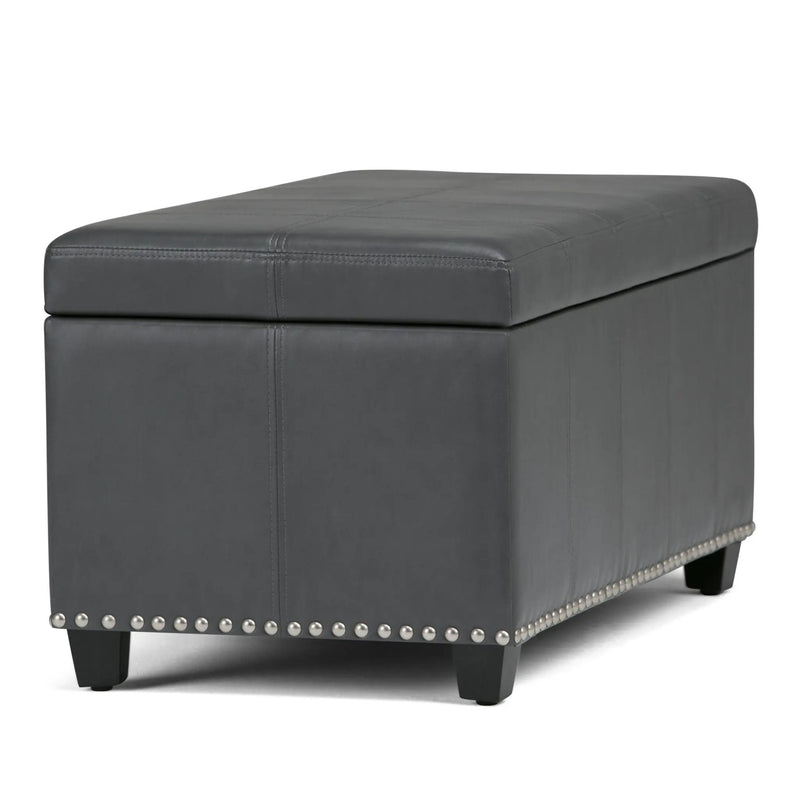 Amelia - Transitional Storage Ottoman Bench by HouseOfZazla