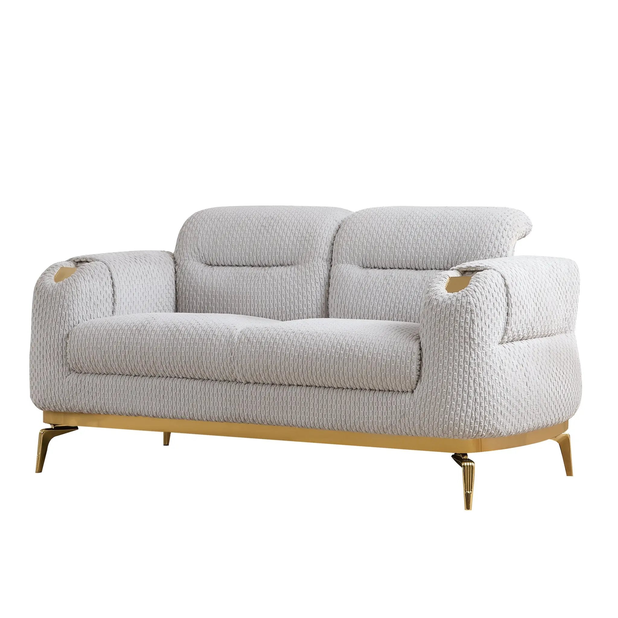 Zoe Modern Style Loveseat by HouseOfZazla