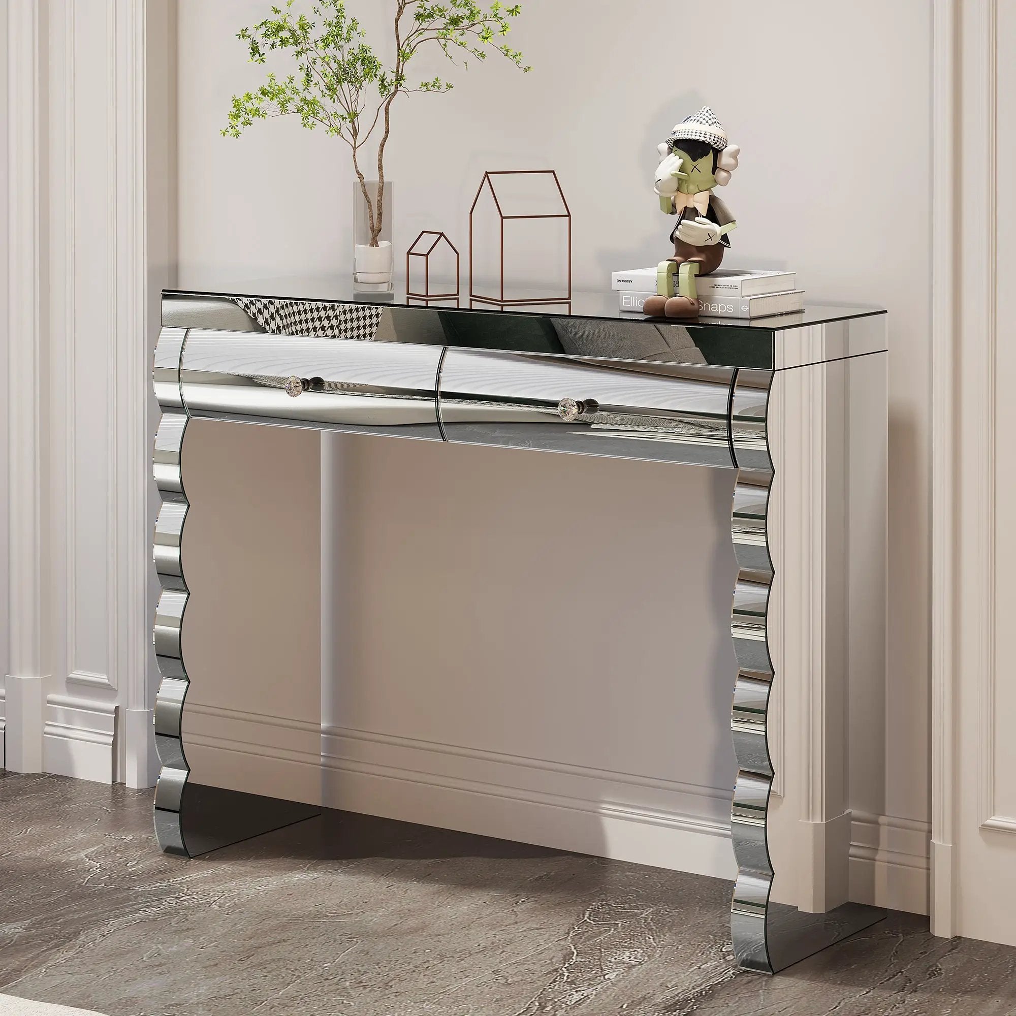 Mirror Console Table by HouseOfZazla