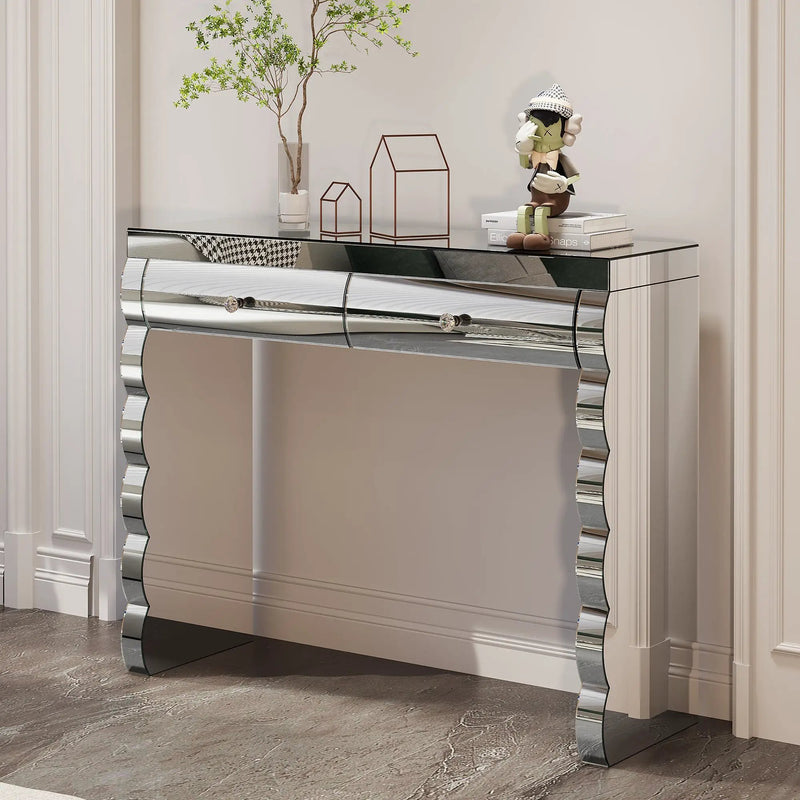 Mirror Console Table by HouseOfZazla