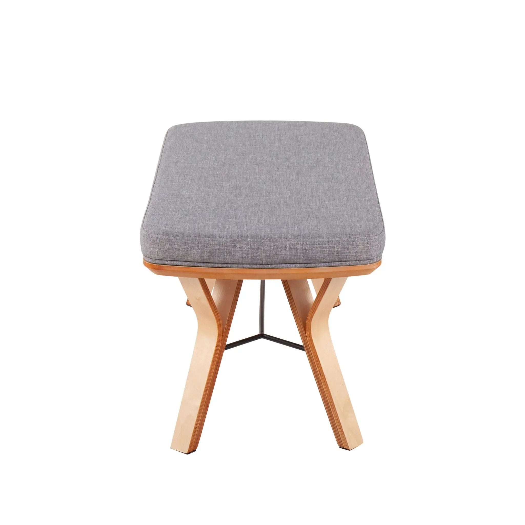 Folia - Mid Century / Modern Bench by Unique Piece Furniture