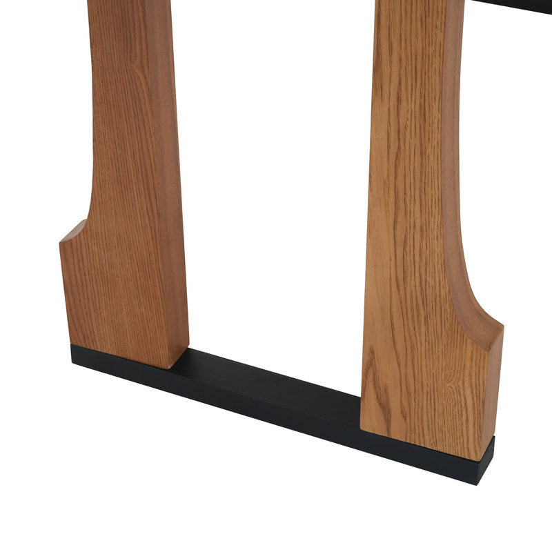 63" Rectangular Dining Table (Natural Color) by HouseOfZazla
