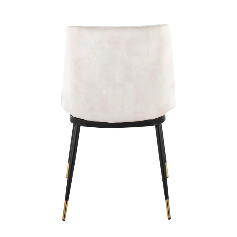 Wanda - Contemporary Chair (Set of 2) - Black / Beige by Unique Piece Furniture