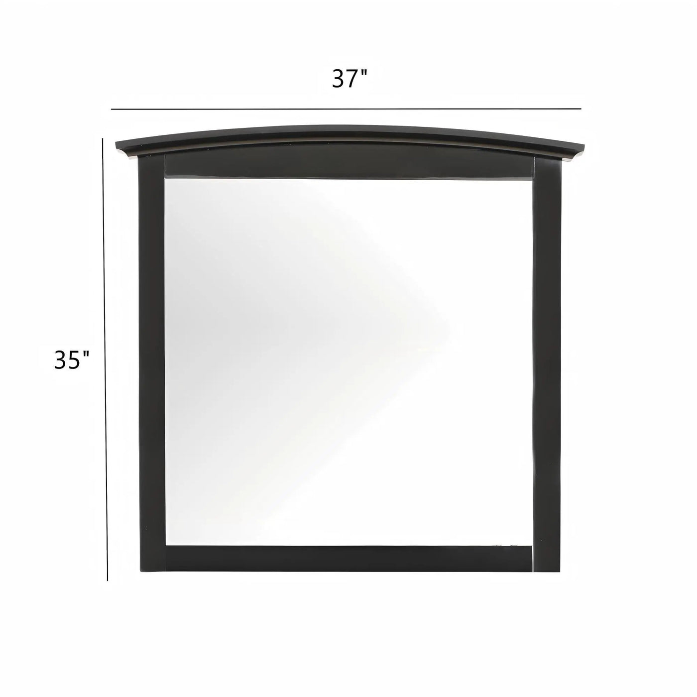 Modern Farmhouse Design Elegant Wall Mirror by Unique Piece Furniture