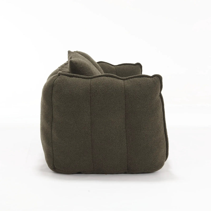 Cozy Beanbag Chair With High Resilience Foam Core For 2 by HouseOfZazla