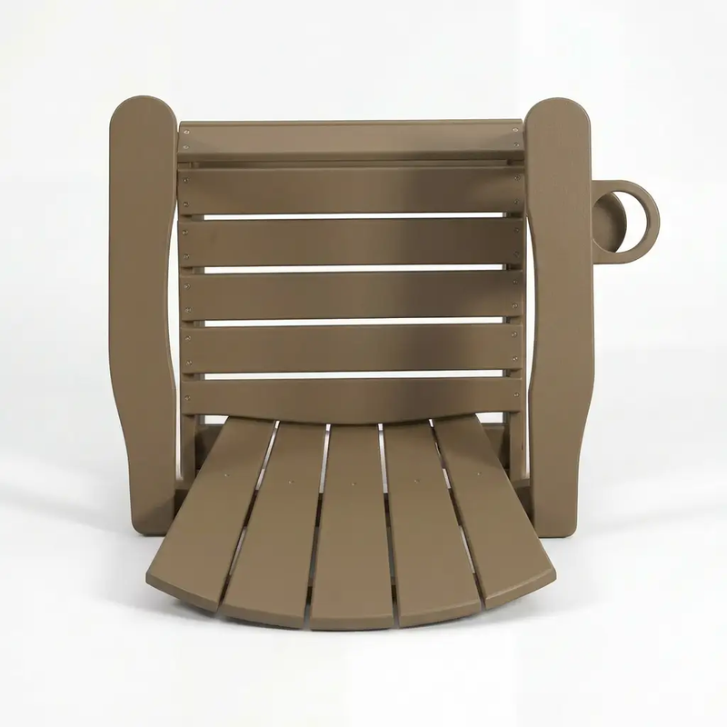 HDPE Bar Height Adirondack Chair with Cup Holder by HouseOfZazla