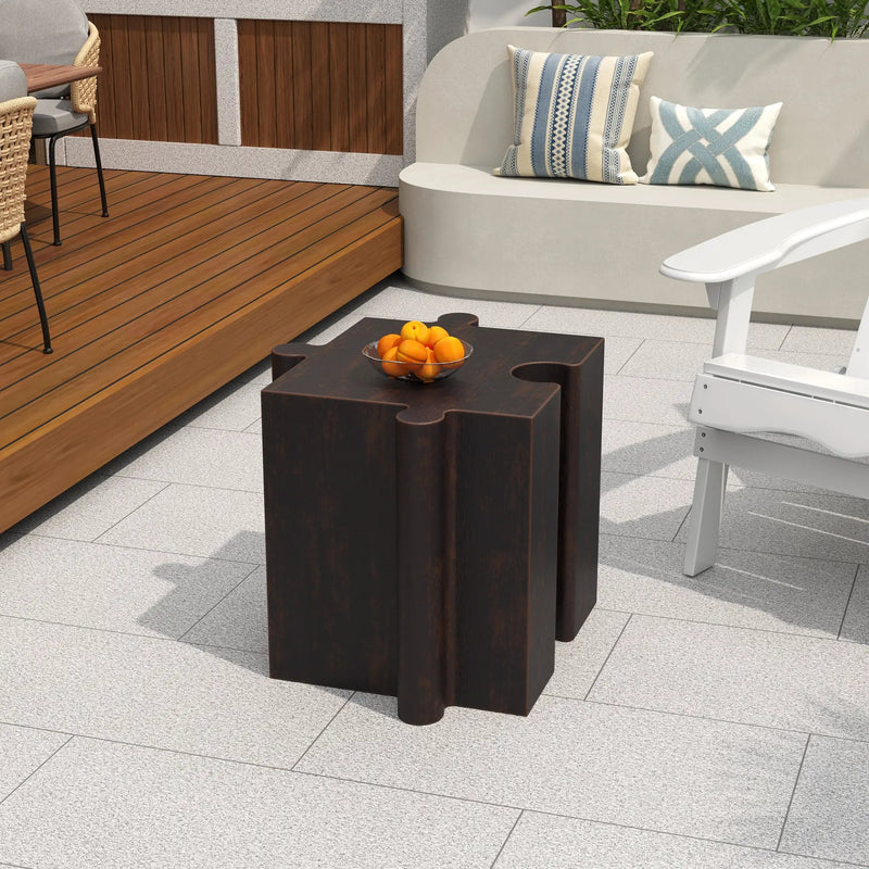 2-Piece Artistic Puzzle Table Set by HouseOfZazla