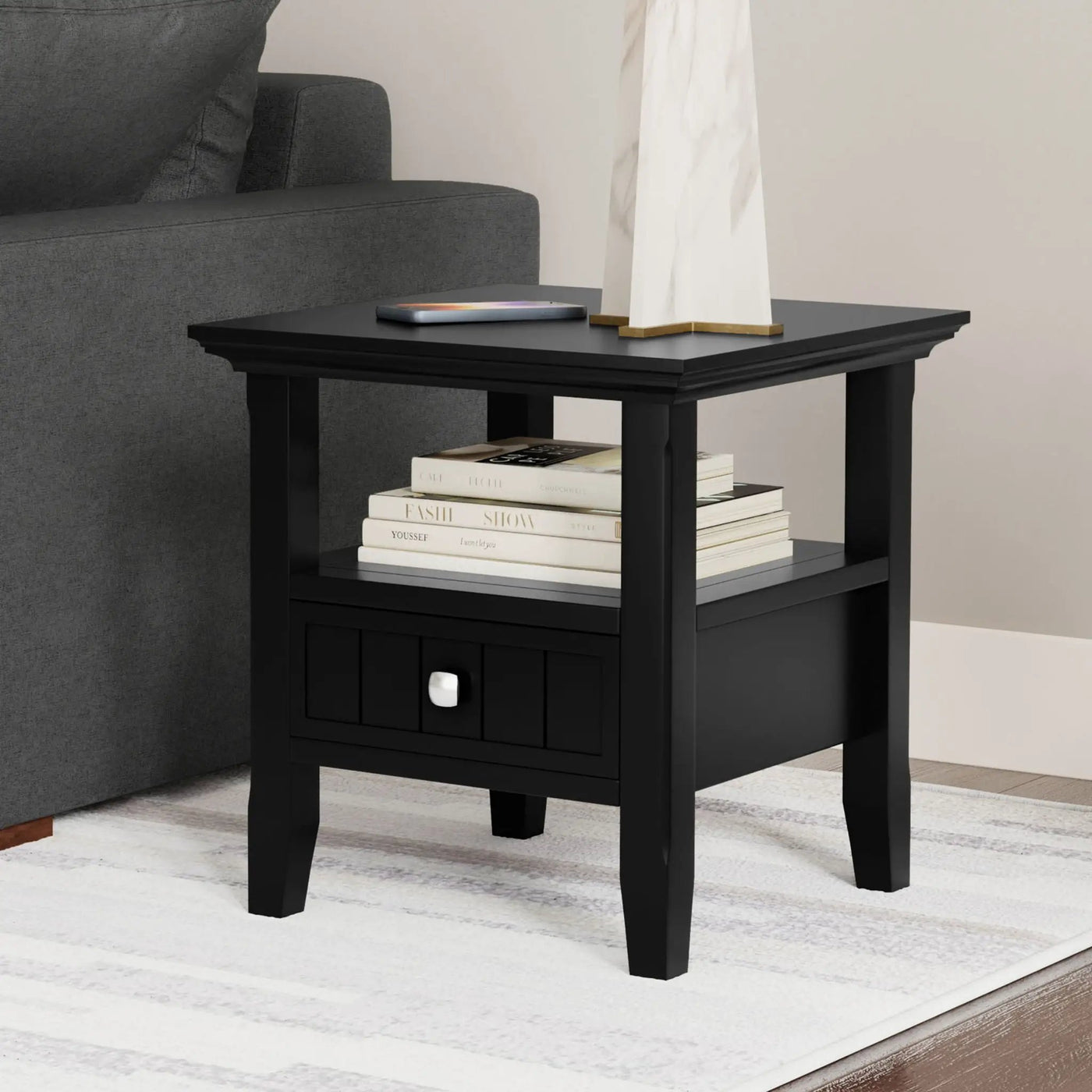 Acadian - End Table With Drawer by Unique Piece Furniture