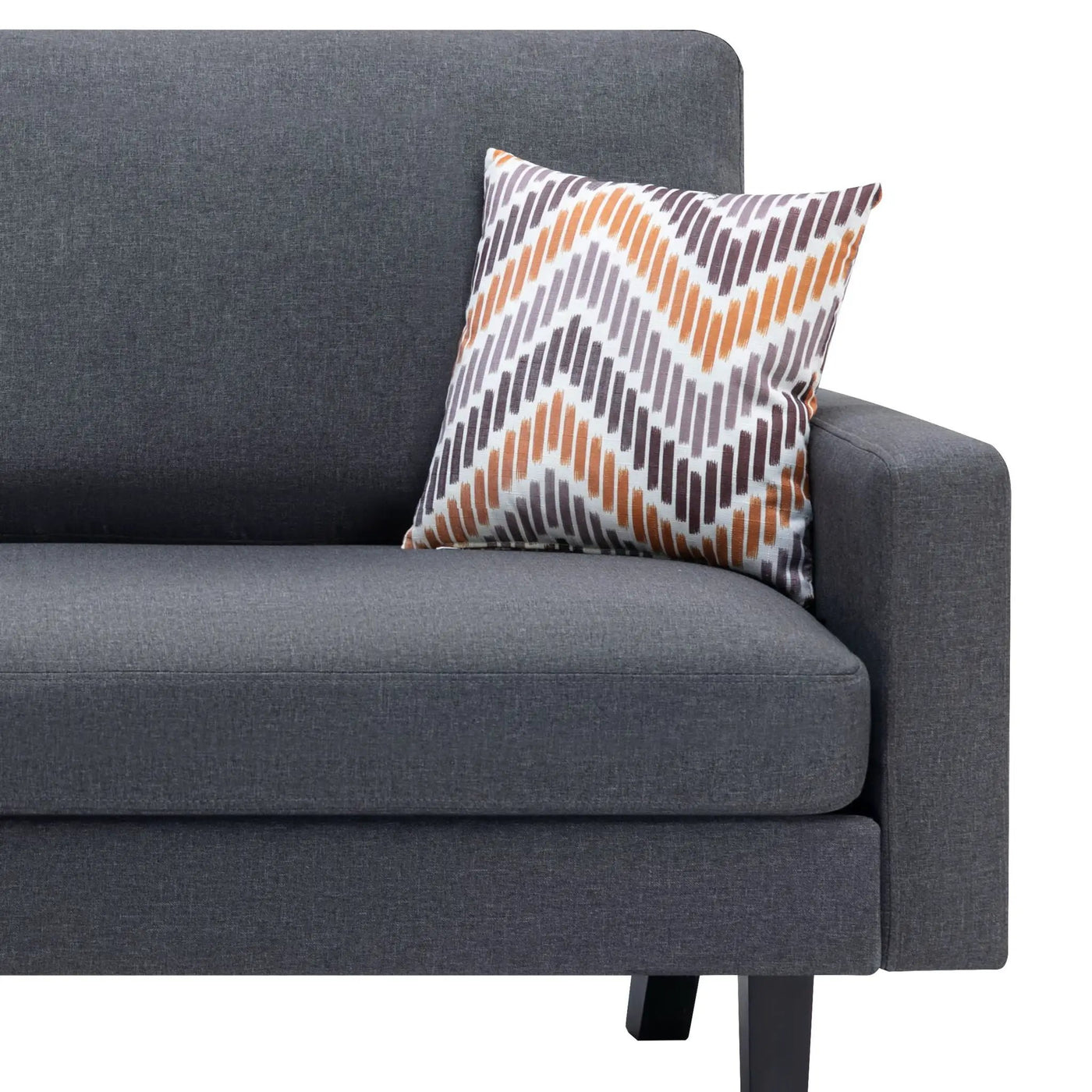 Bahamas - Minimalistic Sofa With 2 Throw Pillows by Unique Piece Furniture