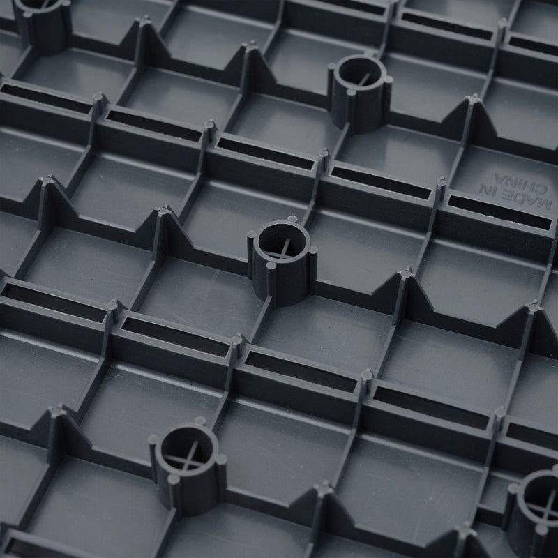 Durable Plastic Interlocking Deck Tiles, Waterproof Outdoor And Indoor Use by HouseOfZazla