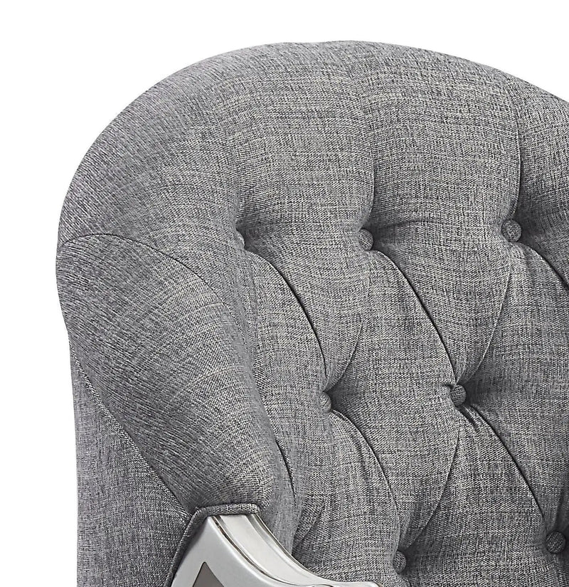 Florian - Antique Chair - Gray / White by HouseOfZazla