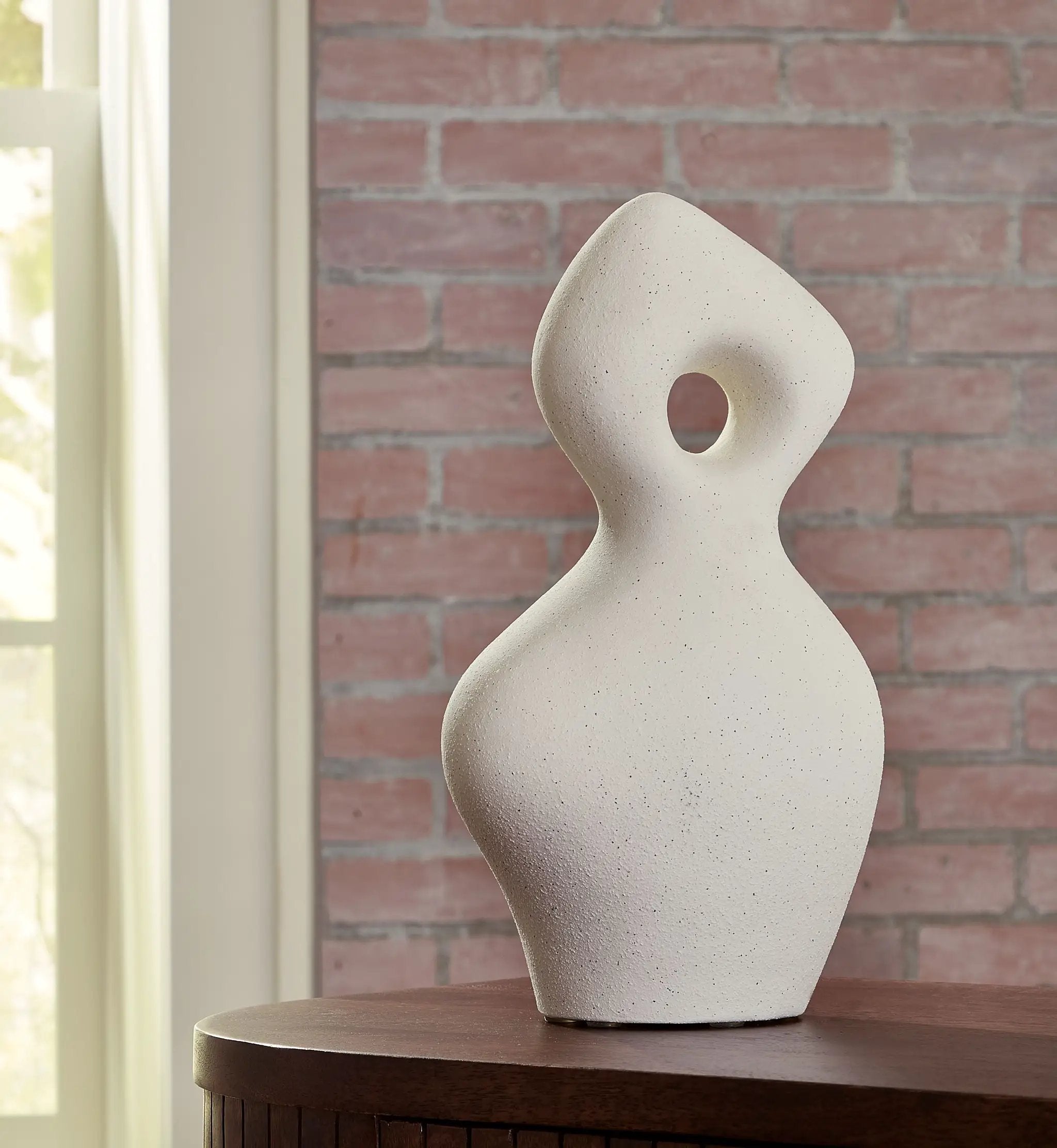 Arthrow - Sculpture - 14" - Off White by Unique Piece Furniture