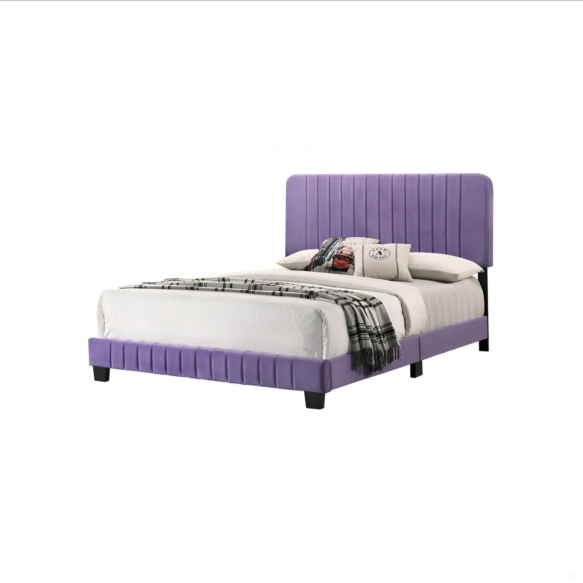 Channel Tufted Bed by HouseOfZazla