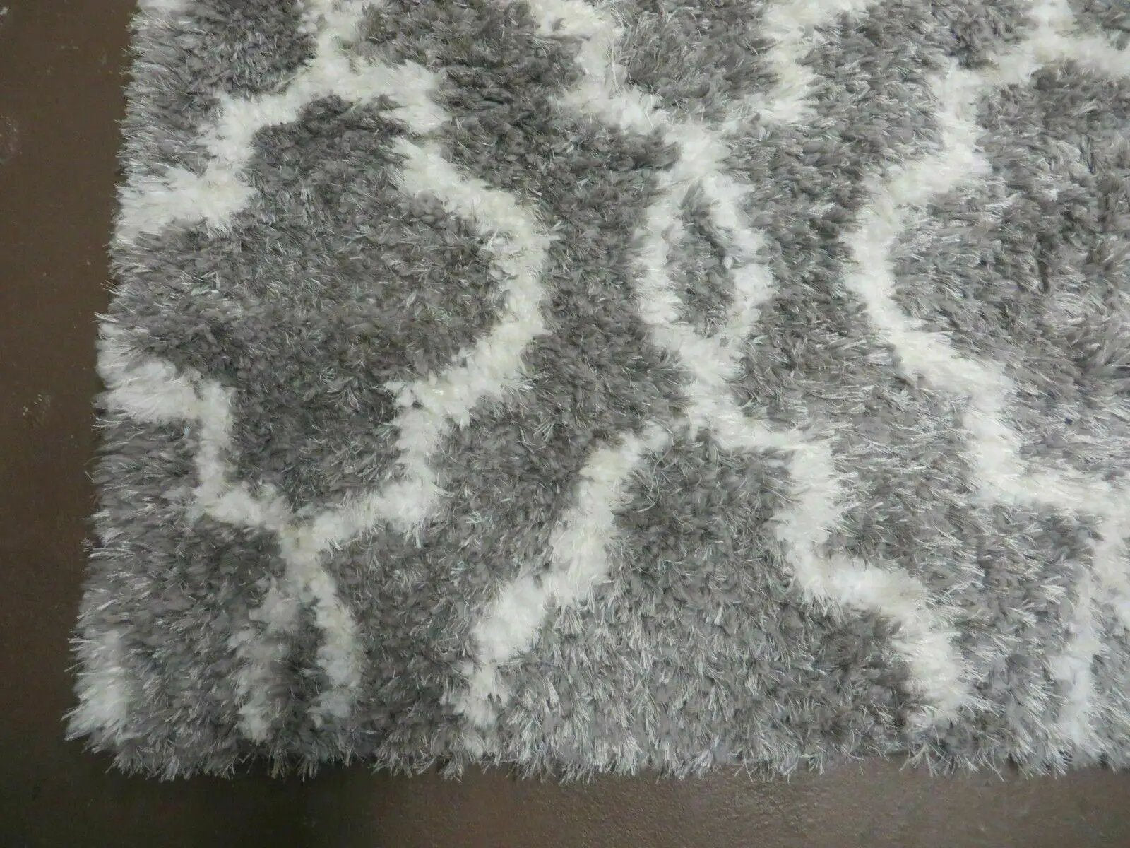 5' X 7' Modern Contemporary Israel Made Glimmer 205-45 Shag Rug Acrylic Bohemian Boho Home Décor by Jewel Rugs