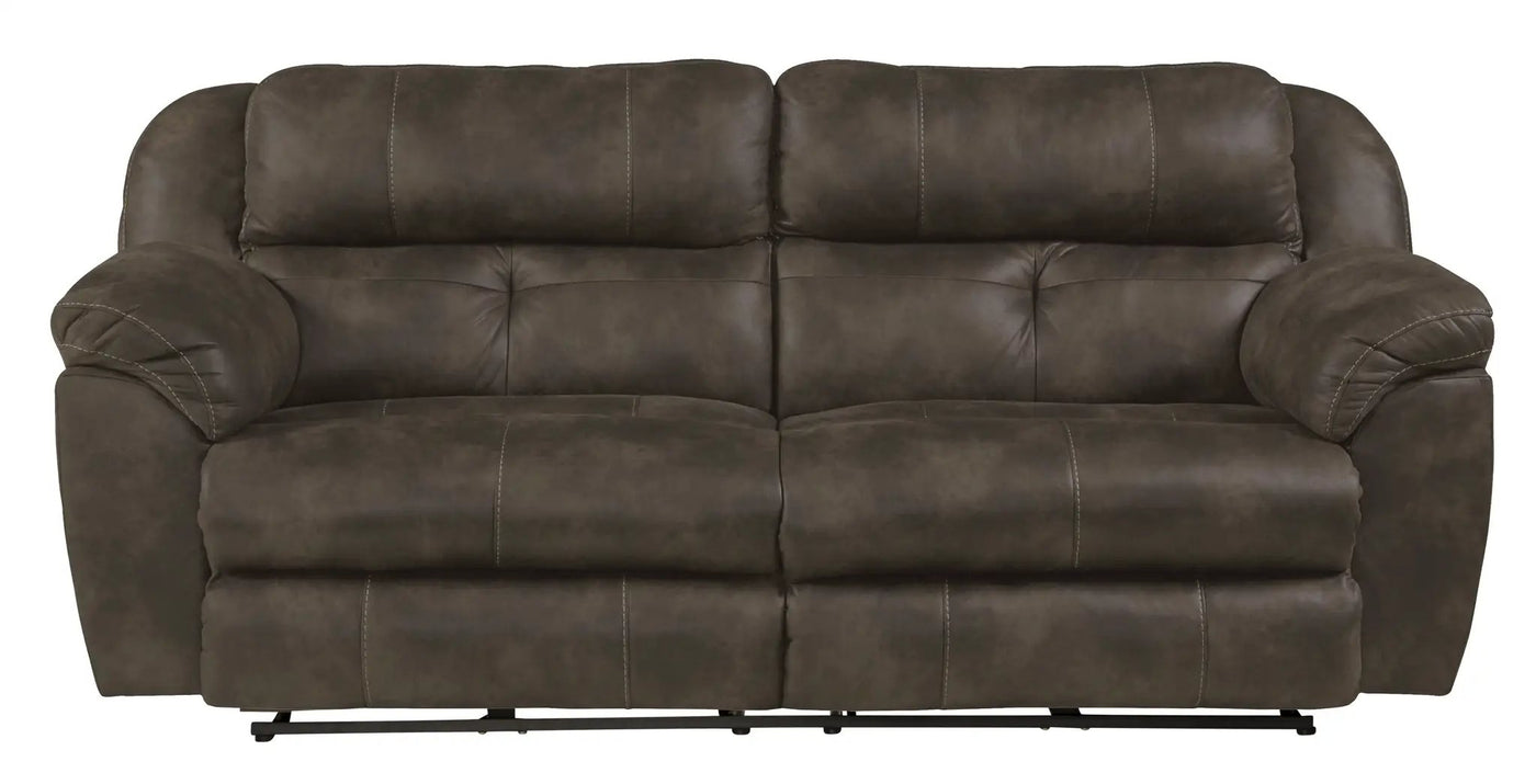 Ferrington - Power Lay Flat Reclining Sofa with Power Adjustable Headrest & Lumbar by Unique Piece Furniture