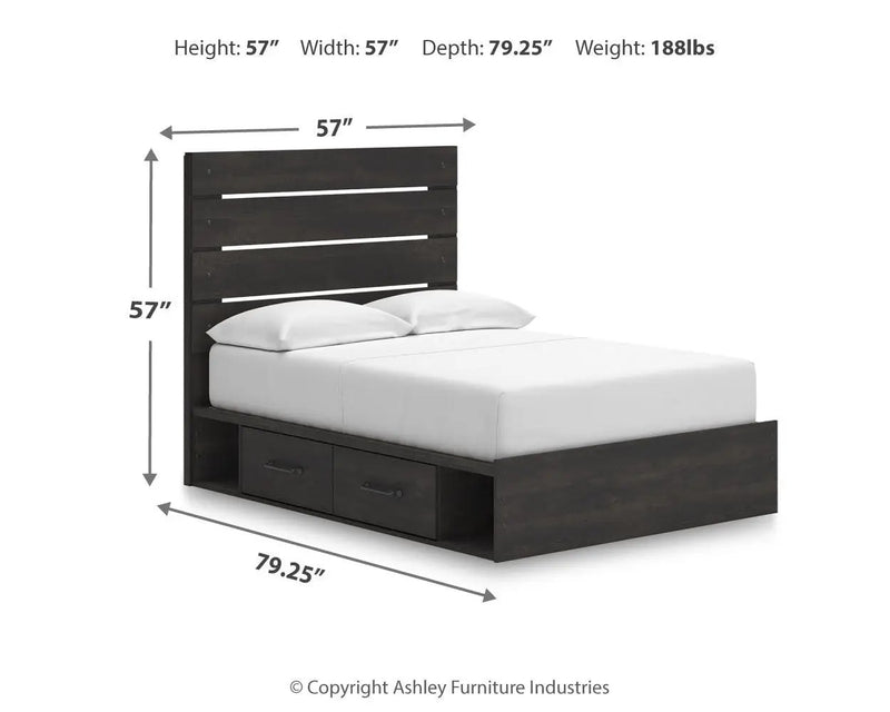 Hollivern - Panel Storage Bed by Unique Piece Furniture