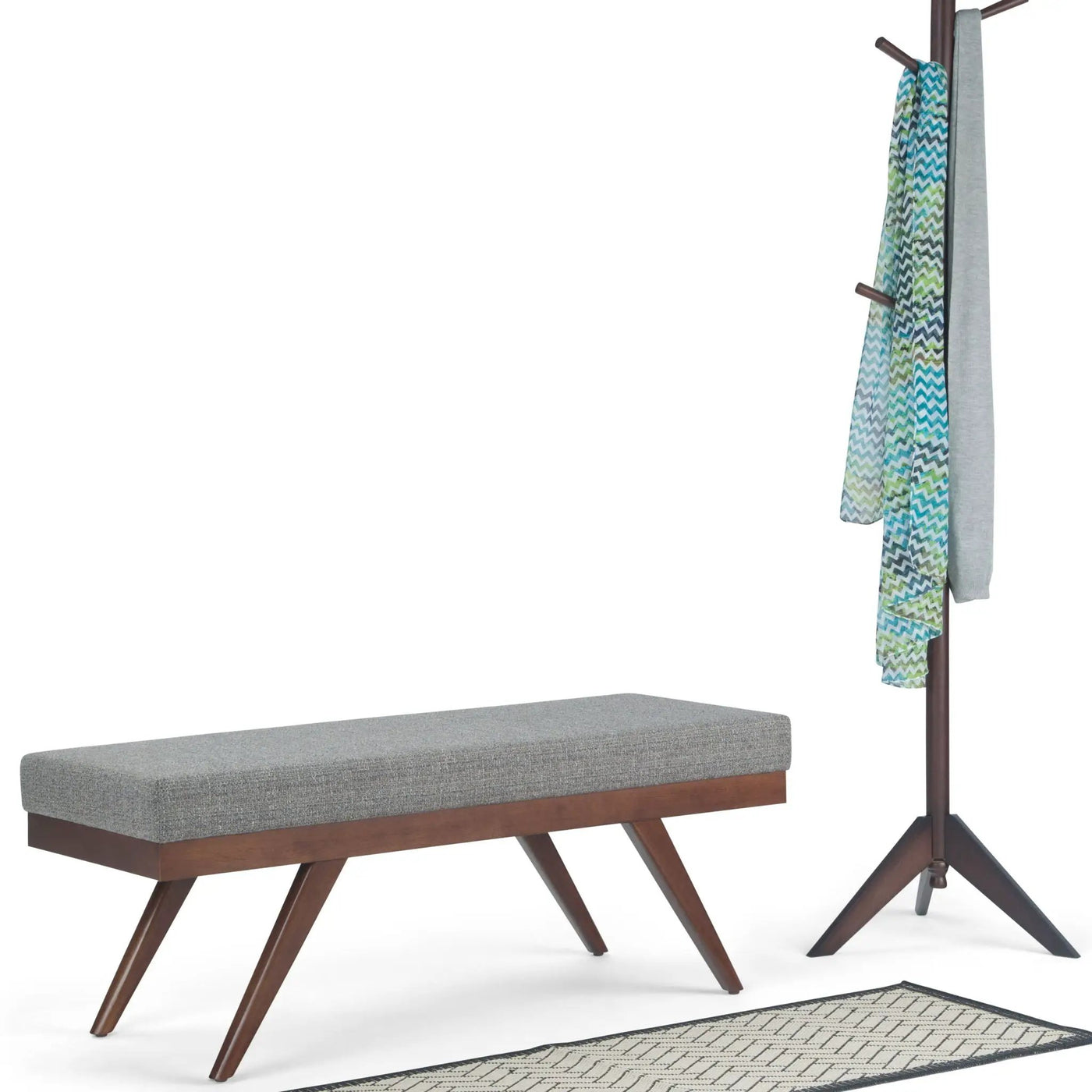 Chanelle - Mid-Century Ottoman Bench by Unique Piece Furniture