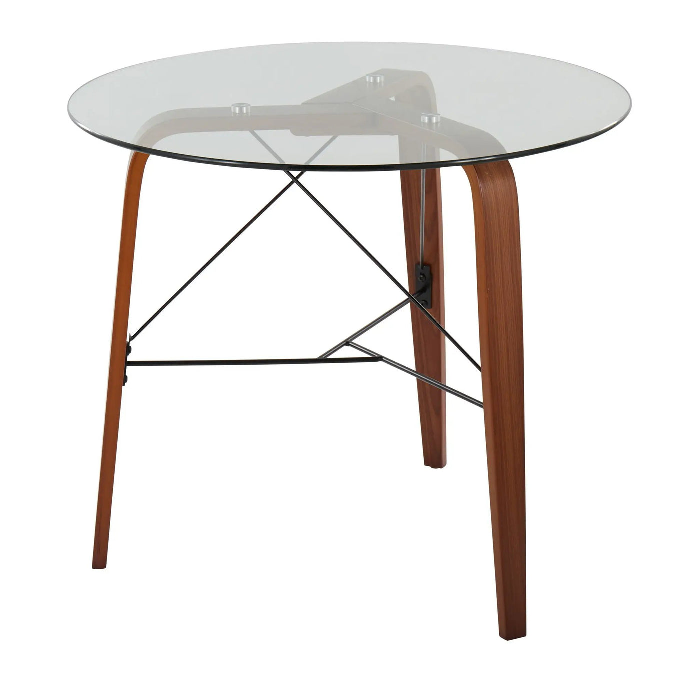 Trilogy - Contemporary Round Dinette Table by HouseOfZazla