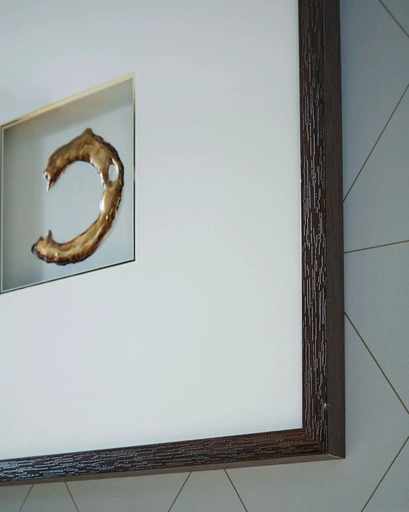 Dallbourne - Wall Art Set (Set of 4) - White / Gold Finish by Unique Piece Furniture