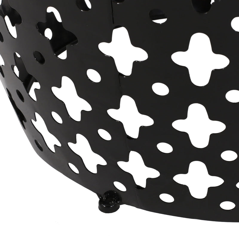 Modern Design, Metal End Table, Large by HouseOfZazla