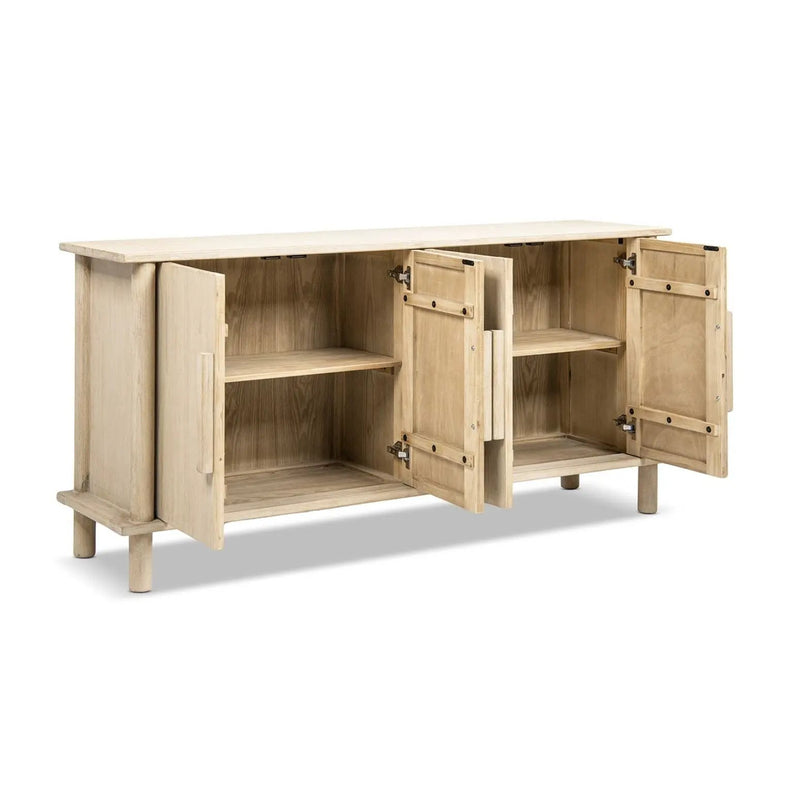 Milo - 4 Door Sideboard - Natural by HouseOfZazla