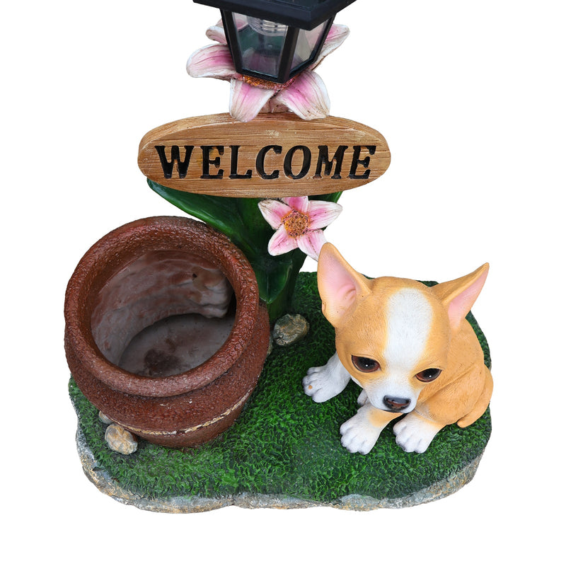 Sitting Corgi Dog Planter Outdoor Decor by HouseOfZazla
