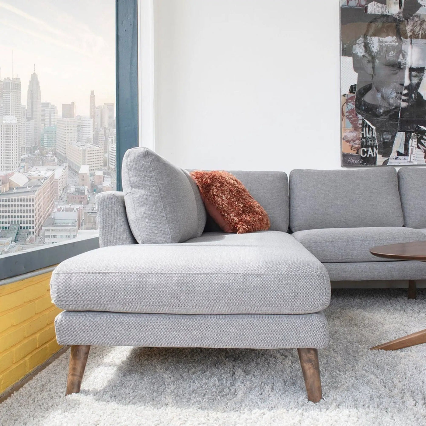 Benson - Sectional Sofa With Chaise by Unique Piece Furniture