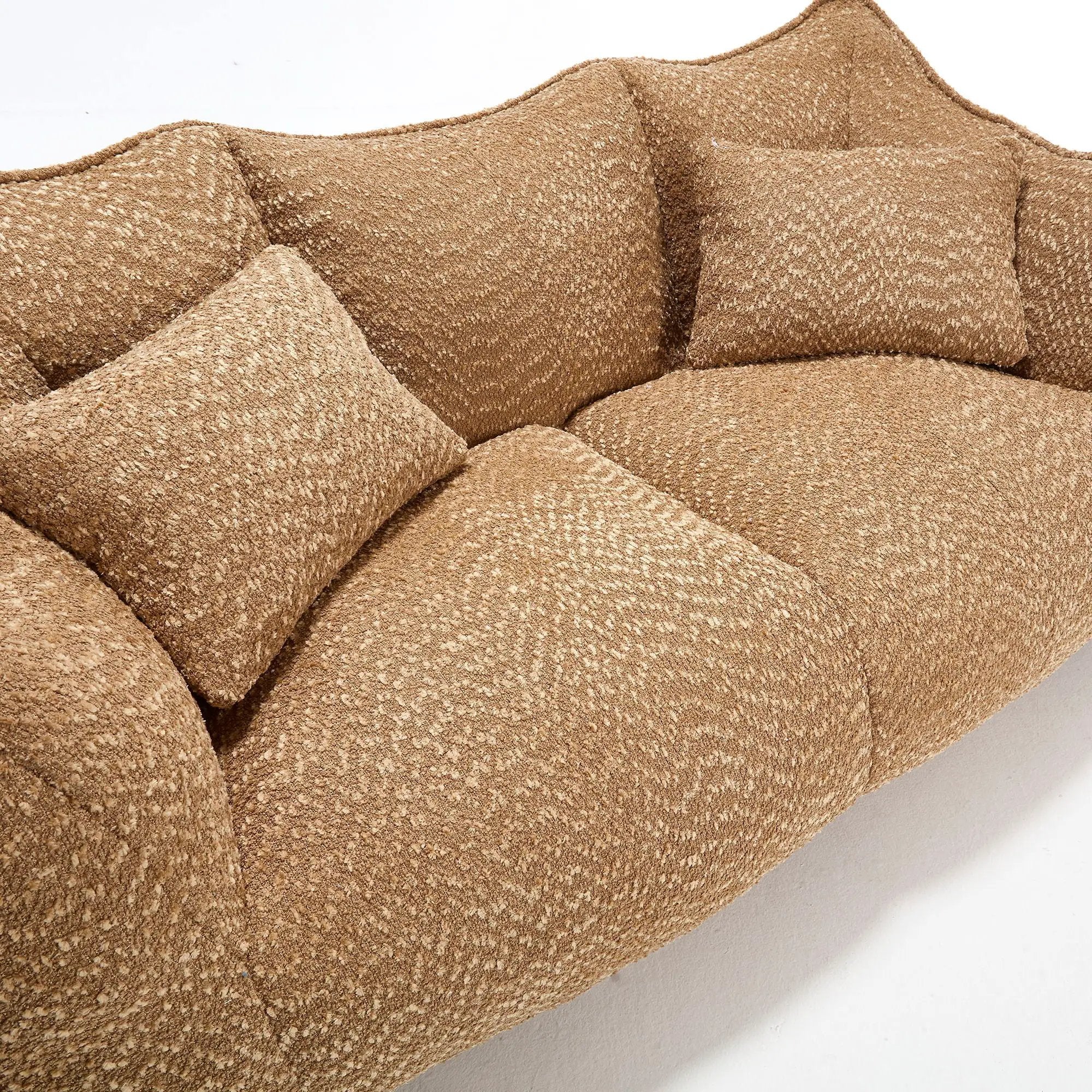 Comfortable Dual Beanbag Chair With High Resilience Foam Core For 2 People by HouseOfZazla