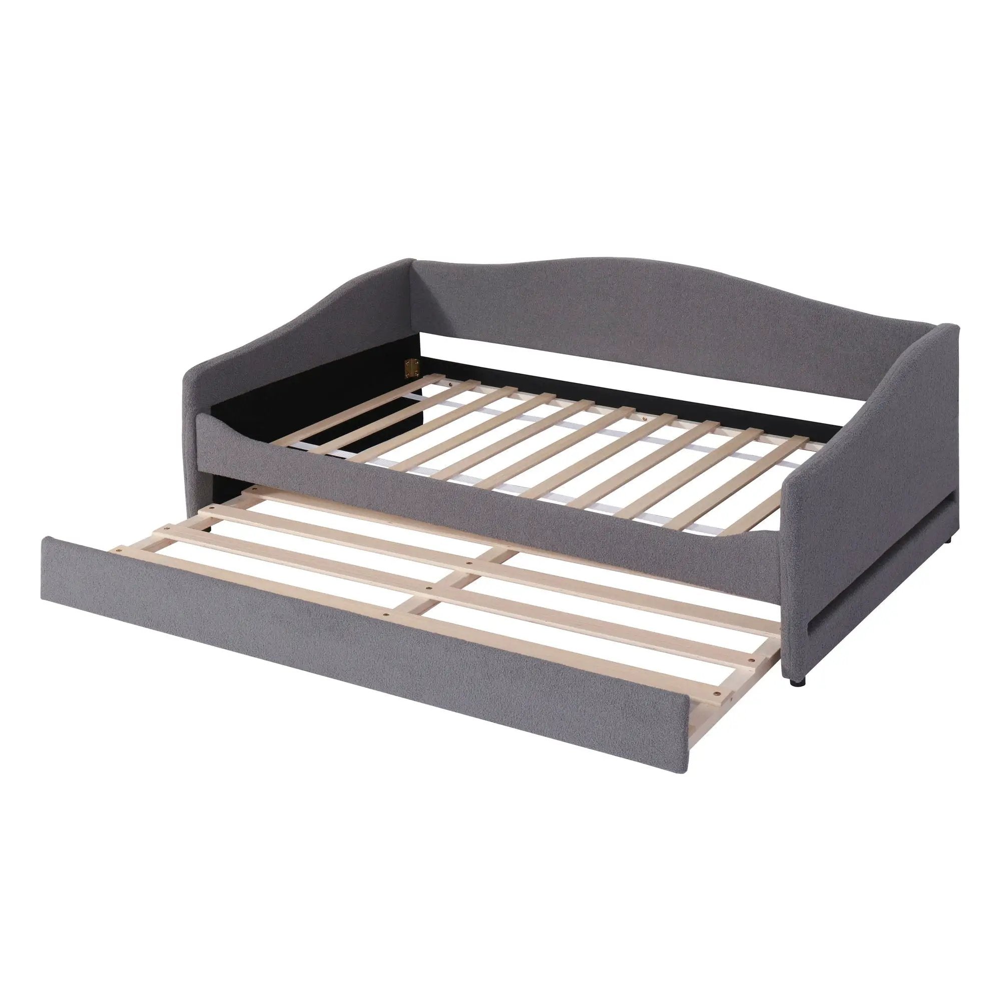 Design Upholstered Daybed With Light And Trundle by Unique Piece Furniture