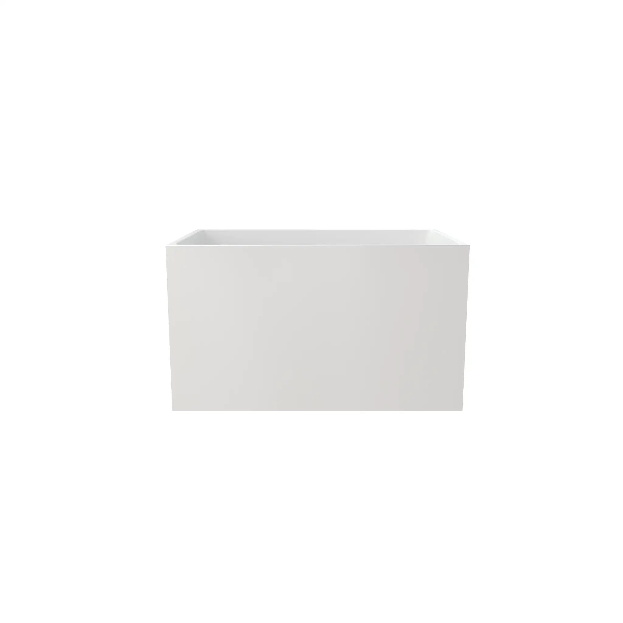 43" Acrylic Freestanding Bath Tub Modern Soaker Tub by HouseOfZazla
