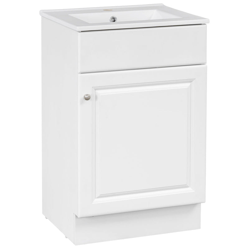 Bathroom Vanity With Sink, Cabinet With Adjustable Shelf