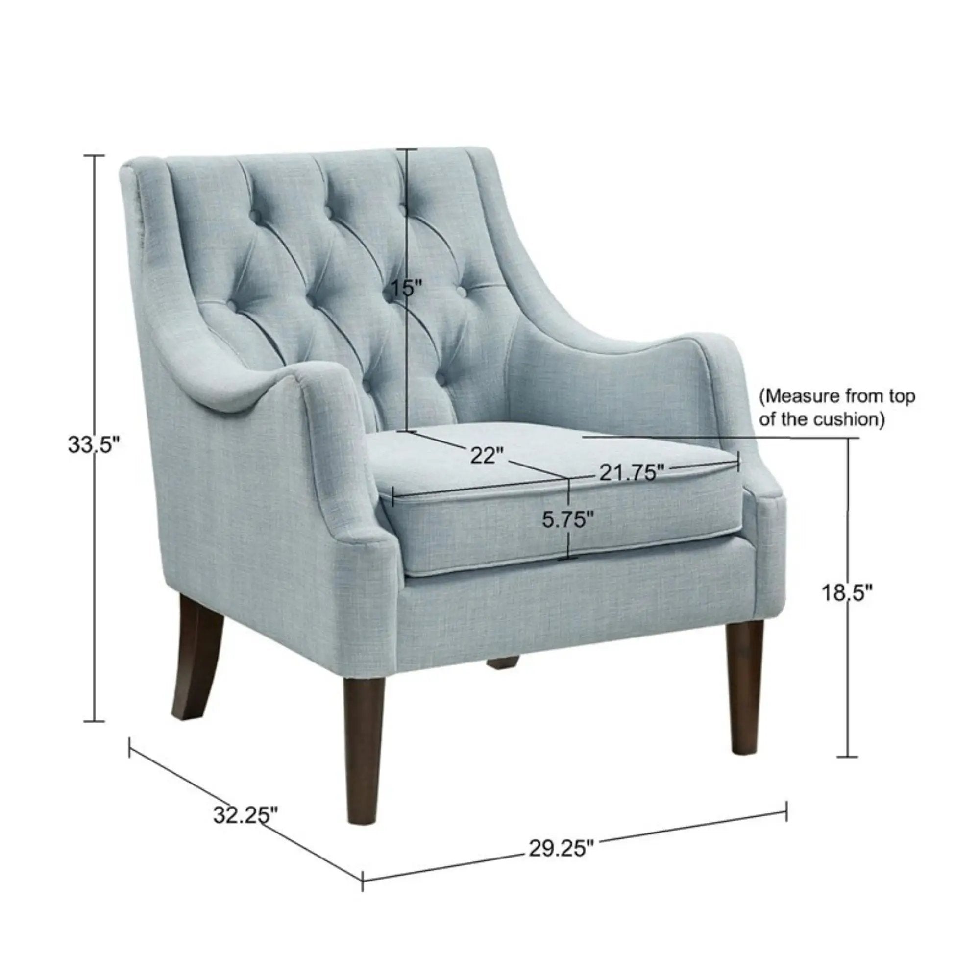 Qwen - Button Tufted Accent Chair by Unique Piece Furniture