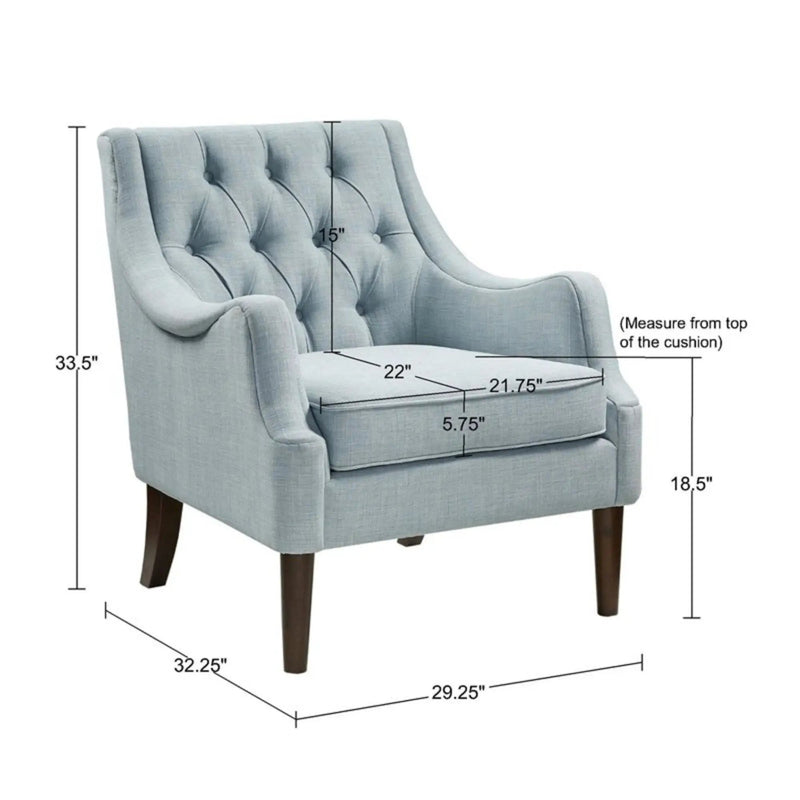 Qwen - Button Tufted Accent Chair by Unique Piece Furniture
