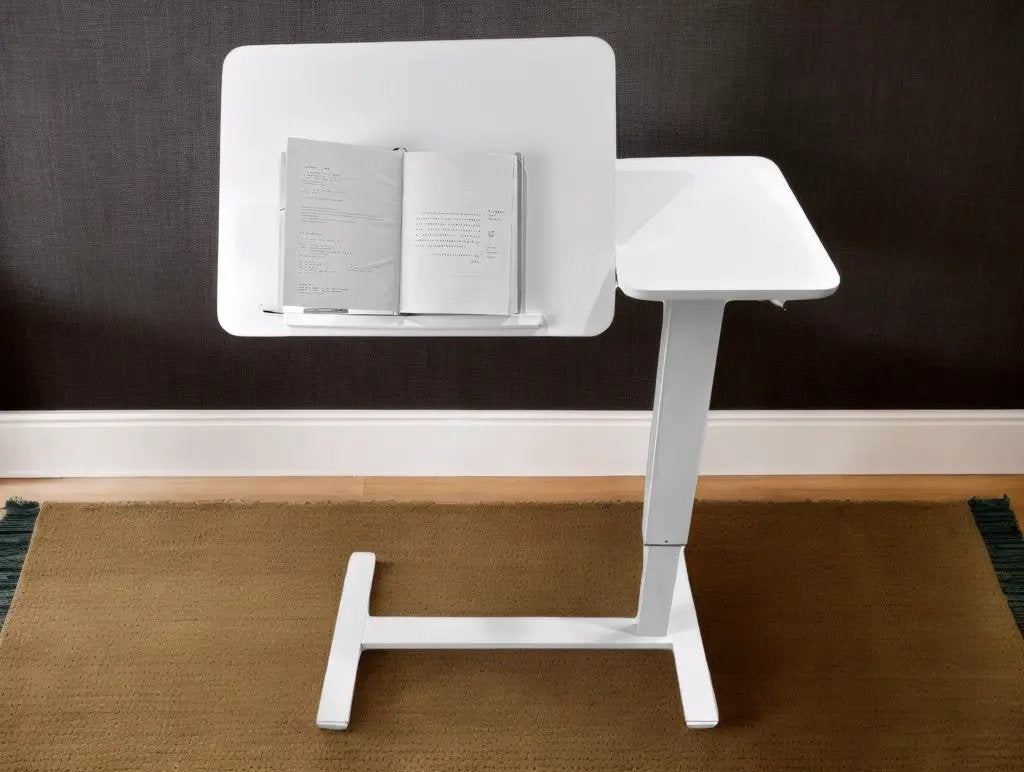 Overbed Bedside Desk, Mobile Rolling Laptop Stand by HouseOfZazla