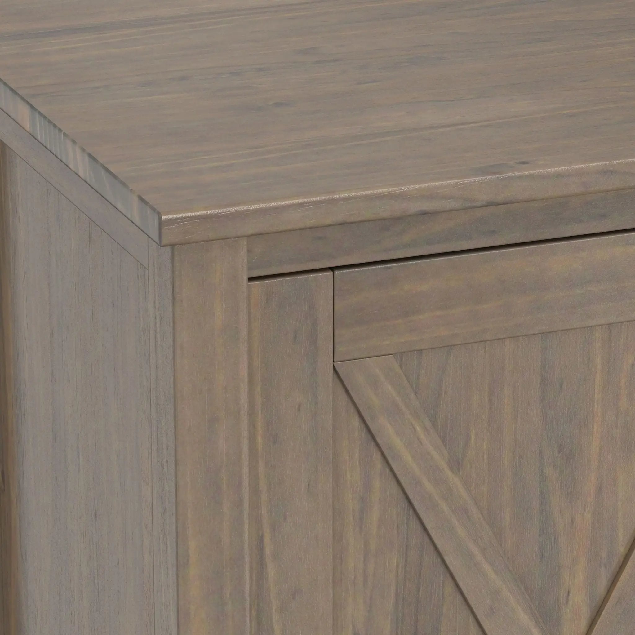 Ela - Medium TV Stand - Smoky Brown by Unique Piece Furniture