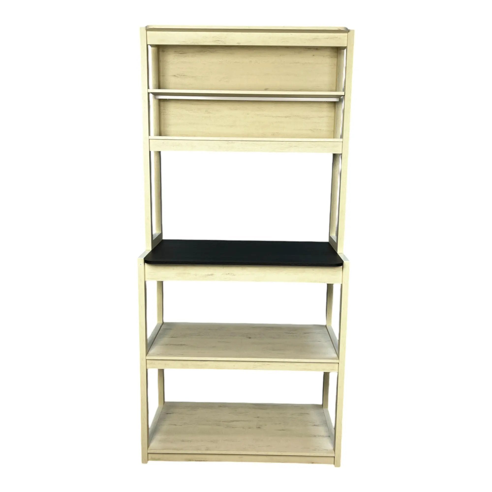 31.5" Baker's Rack in White and Black by HouseOfZazla