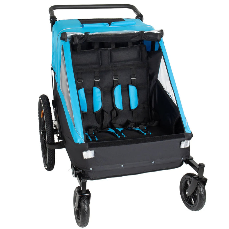 2 In 1 Kids Bike Trailer And Stroller by HouseOfZazla