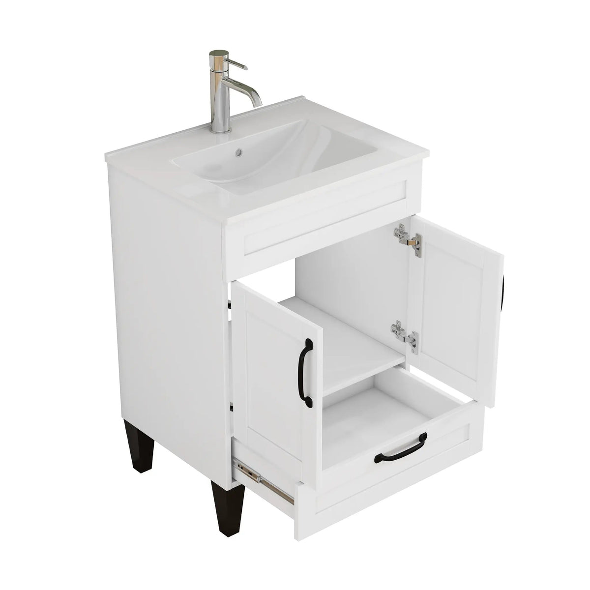24-Inch Bathroom Vanity With Sink Combo by HouseOfZazla