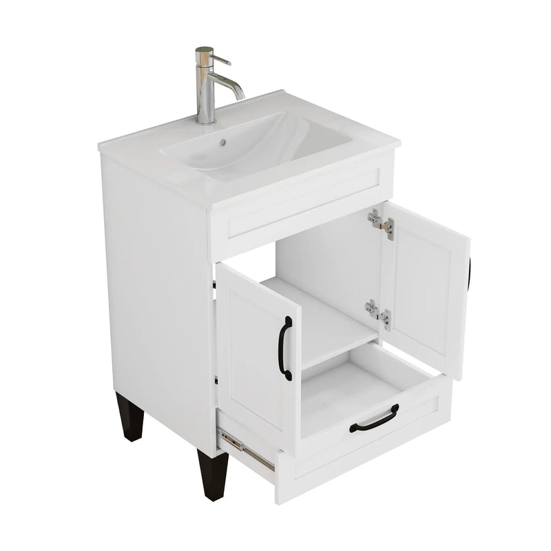 24-Inch Bathroom Vanity With Sink Combo by HouseOfZazla