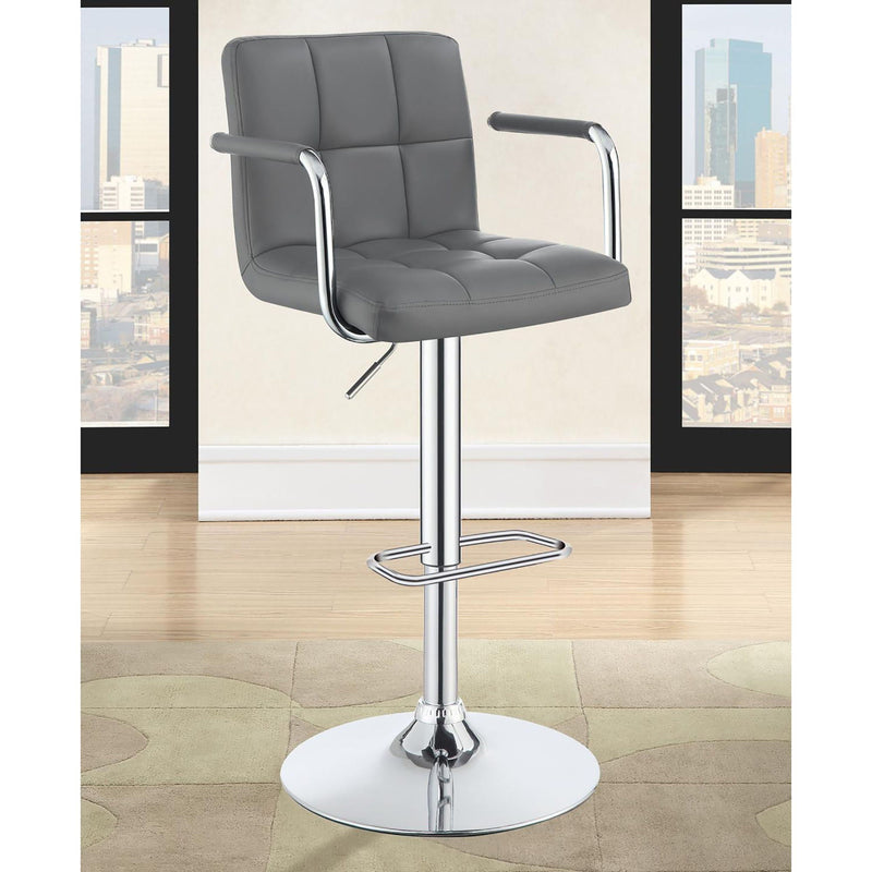 Adjustable Bar Stool With Hydraulic Height Adjustment by HouseOfZazla