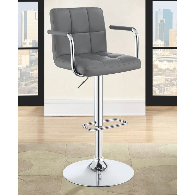 Adjustable Bar Stool With Hydraulic Height Adjustment by HouseOfZazla